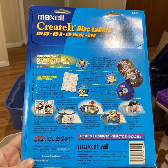 Crest It disc label makers - Picture 2 of 2